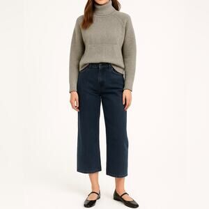 UGG Chunky Turtleneck Sweater | Small | Heather Gray | Cozy Wool Blend